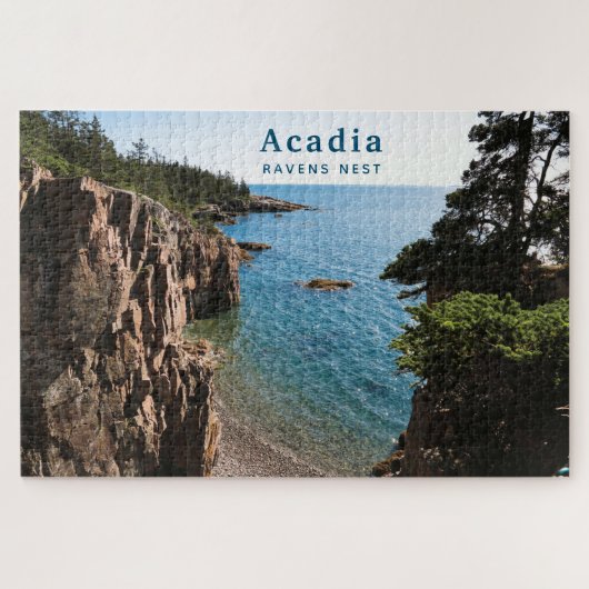 Acadia National Park Custom Photo Ravens Nest Jigs Legpuzzel (Horizontaal)