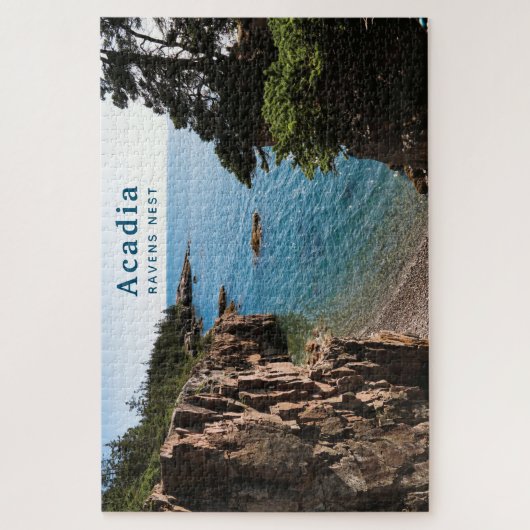 Acadia National Park Custom Photo Ravens Nest Jigs Legpuzzel (Verticaal)
