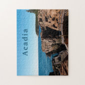 Acadia National Park Custom Photo Thunder Hole Legpuzzel (Verticaal)