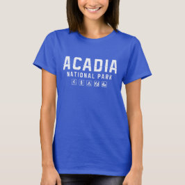 Acadia National Park damesshirt T-shirt