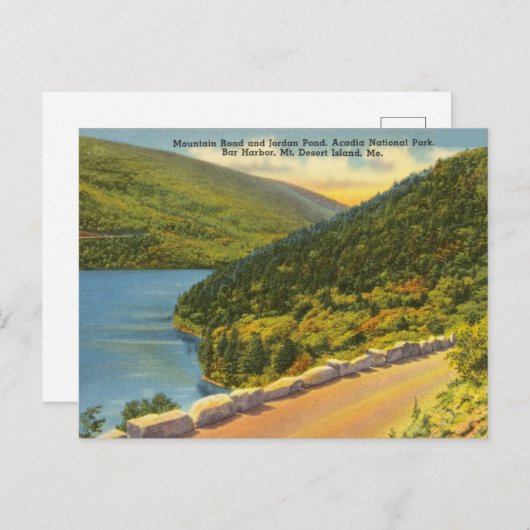  Acadia National Park, Desert Island, Main Briefkaart (Voorkant / Achterkant)