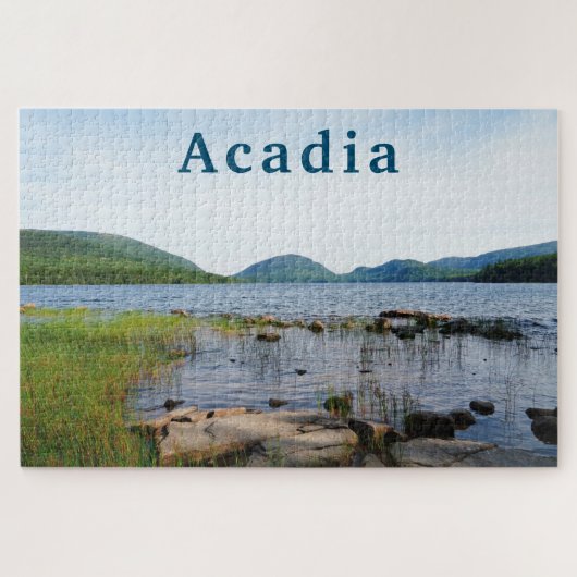 Acadia National Park Eagle Lake Jigzaag Puzzle Legpuzzel (Horizontaal)