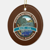 ACADIA NATIONAL PARK HOLIDAY CHRISTMAS ORNAMENT (Links)