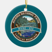 ACADIA NATIONAL PARK HOLIDAY ORNAMENT (Voorkant)