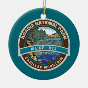ACADIA NATIONAL PARK HOLIDAY ORNAMENT