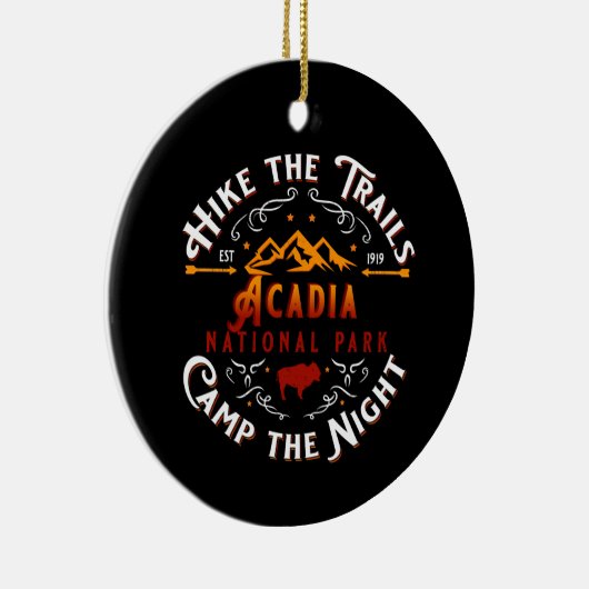 ACADIA NATIONAL PARK HOLIDAY ORNAMENT (Rechts)