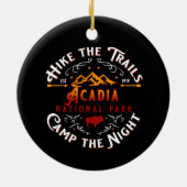 ACADIA NATIONAL PARK HOLIDAY ORNAMENT (Achterkant)
