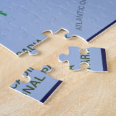 Acadia National Park Illustrated Map Puzzle Legpuzzel (Zijkant)