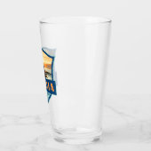 Acadia National Park Illustratie Retro Badge Glas (Links)