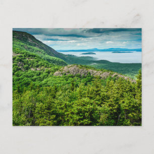 Acadia National Park in de zomer, Maine Briefkaart
