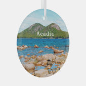 Acadia National Park Jordan Pond Glas Ornament (Voorkant Rechts)