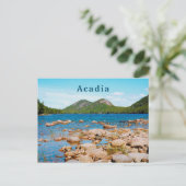 Acadia National Park Jordan Pond Maine Briefkaart (Staand voorkant)