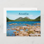 Acadia National Park Jordan Pond Maine Briefkaart (Voorkant / Achterkant)