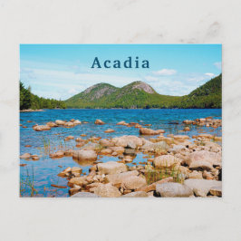 Acadia National Park Jordan Pond Maine Briefkaart