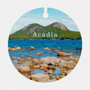 Acadia National Park Jordan Pond Metalen Ornament