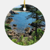 Acadia National Park Keramisch Ornament (Achterkant)