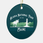 ACADIA NATIONAL PARK LIGHTHOUSE HOLIDAY ORNAMENT (Links)
