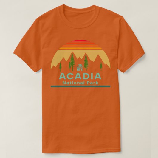 Acadia National Park Long TS 1 T-shirt (Design voorkant)