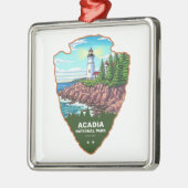 Acadia National Park Maine Arrowhead Metalen Ornament (Links)
