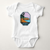 Acadia National Park Maine Bar Harbour Romper (Voorkant)