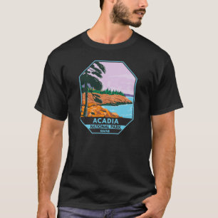 Acadia National Park Maine Bar Harbour  T-shirt