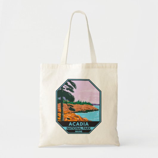 Acadia National Park Maine Bar Harbour  Tote Bag (Voorkant)