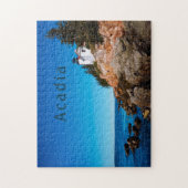 Acadia National Park Maine Bass Harbour Lighthouse Legpuzzel (Verticaal)