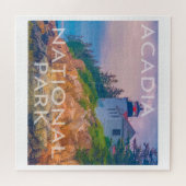 Acadia National Park Maine Bass Harbour Lighthouse Legpuzzel (Horizontaal)