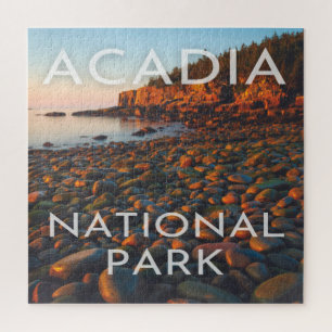 Acadia National Park Maine Beach Sunrise Natuur Ac Legpuzzel