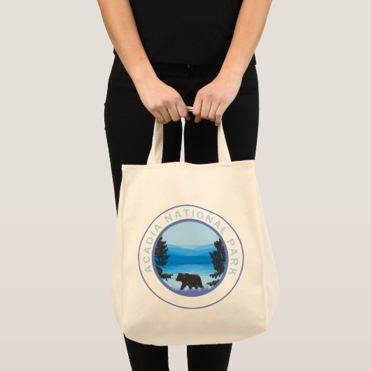 Acadia National Park Maine Beer Tote Bag (Voorkant (product))