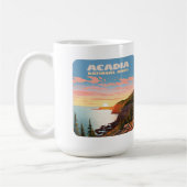 Acadia National Park, Maine Coast Retro Koffiemok (Links)
