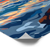 Acadia National Park, Maine Lighthouse Reizen Poster (Hoek)