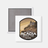 acadia national park maine magneet (Voorkant / Achterkant)