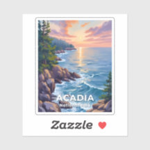 Acadia National Park | Maine Painting Travel Art