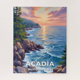 Acadia National Park | Maine Schilderkunst Reis Ku Legpuzzel