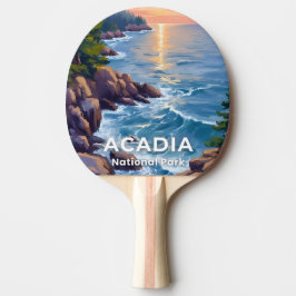 Acadia National Park | Maine Schilderkunst Reis Ku Tafeltennisbatje