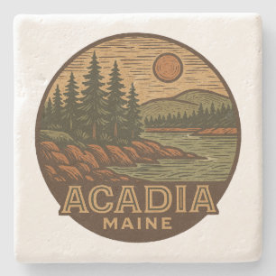 Acadia National Park Maine Stone Onderzetter