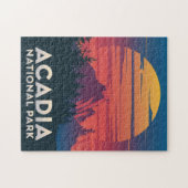 Acadia National Park Maine Sunset Legpuzzel (Horizontaal)