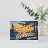 Acadia National Park, Maine, Verenigde Staten Briefkaart (Staand voorkant)
