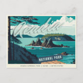Acadia National Park, Maine, Verenigde Staten Briefkaart (Voorkant)