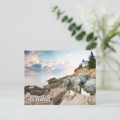 Acadia National Park, Maine, Verenigde Staten Feestdagenkaart (Staand voorkant)