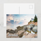 Acadia National Park, Maine, Verenigde Staten Feestdagenkaart (Voorkant / Achterkant)