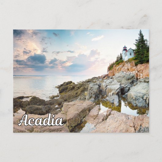 Acadia National Park, Maine, Verenigde Staten Feestdagenkaart (Voorkant)