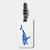 Acadia National Park Maine Whale Bagagelabel (Voorkant verticaal)