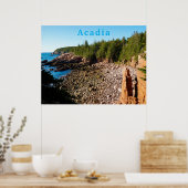 Acadia National Park MDI Monument Cove Maine Poster (Keuken)