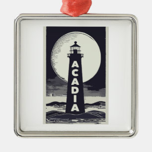 Acadia National Park Metalen Ornament