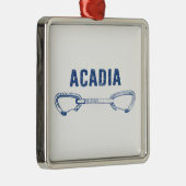 Acadia National Park Metalen Ornament (Rechts)