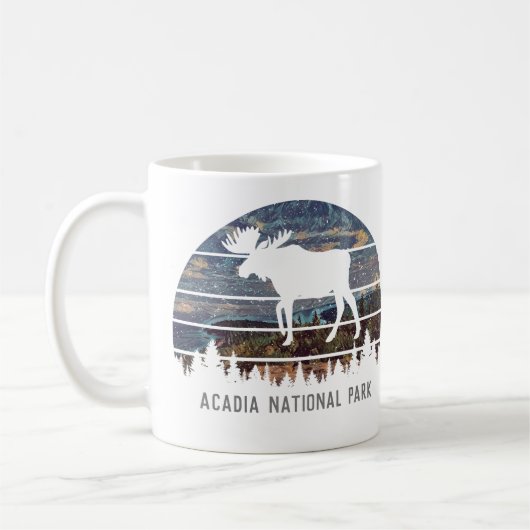 Acadia National Park  Moose  Koffiemok (Links)