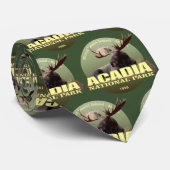 Acadia National Park (Moose) WT Stropdas (Opgerold)