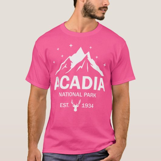 Acadia National Park Mountain Hiking Climp Shirt (Voorkant)